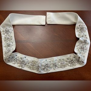 Bridal Dress Belt NWOT